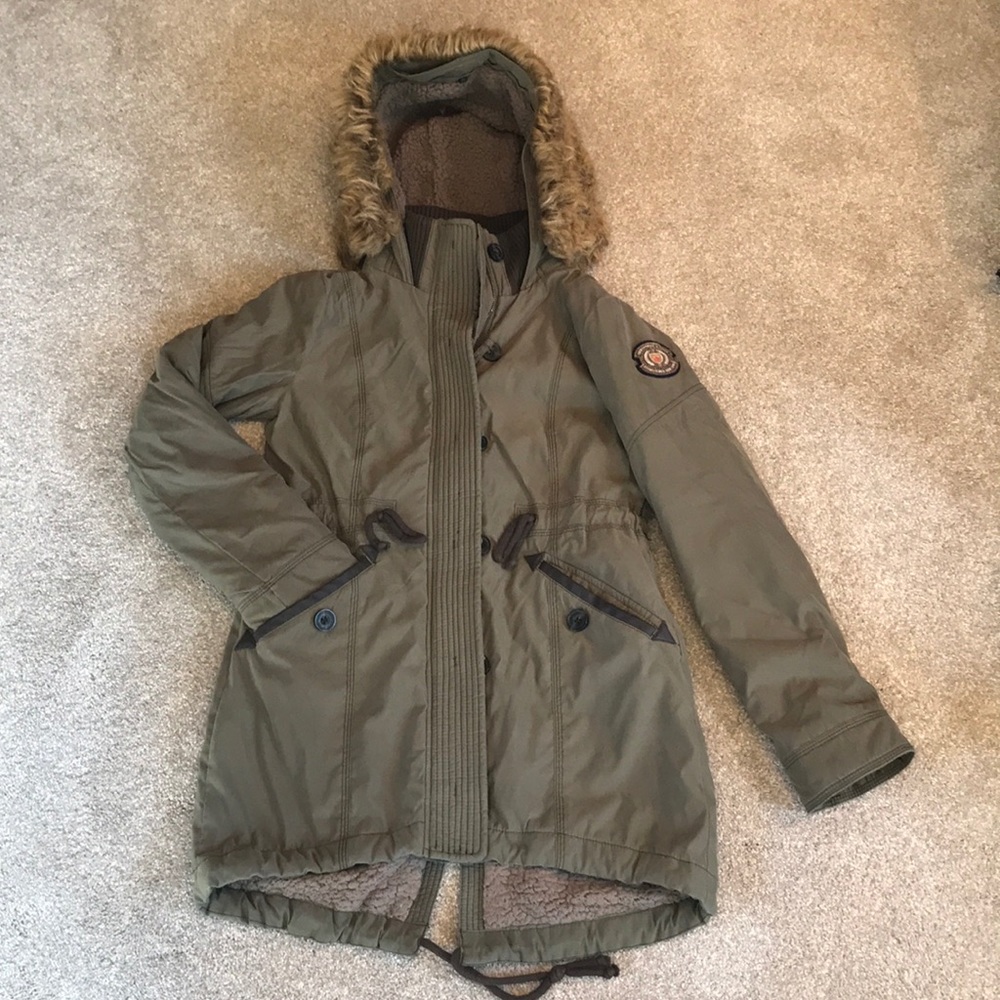 Abercrombie & Fitch Utility Outerwear Coat